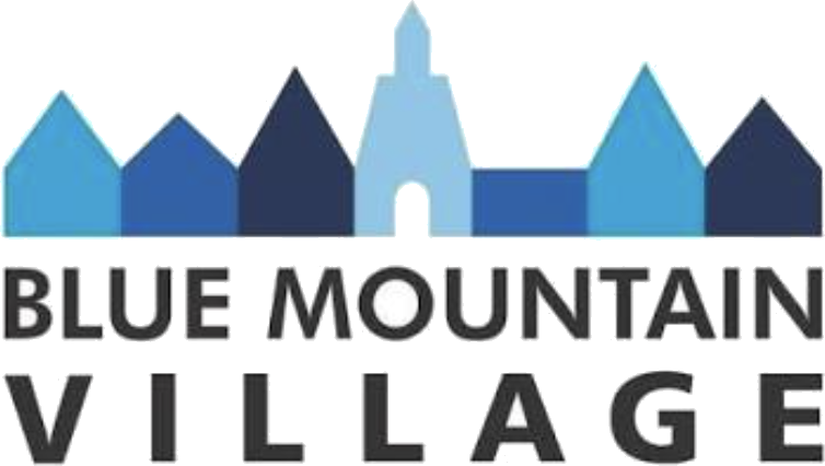 Blue Mountain Village logo